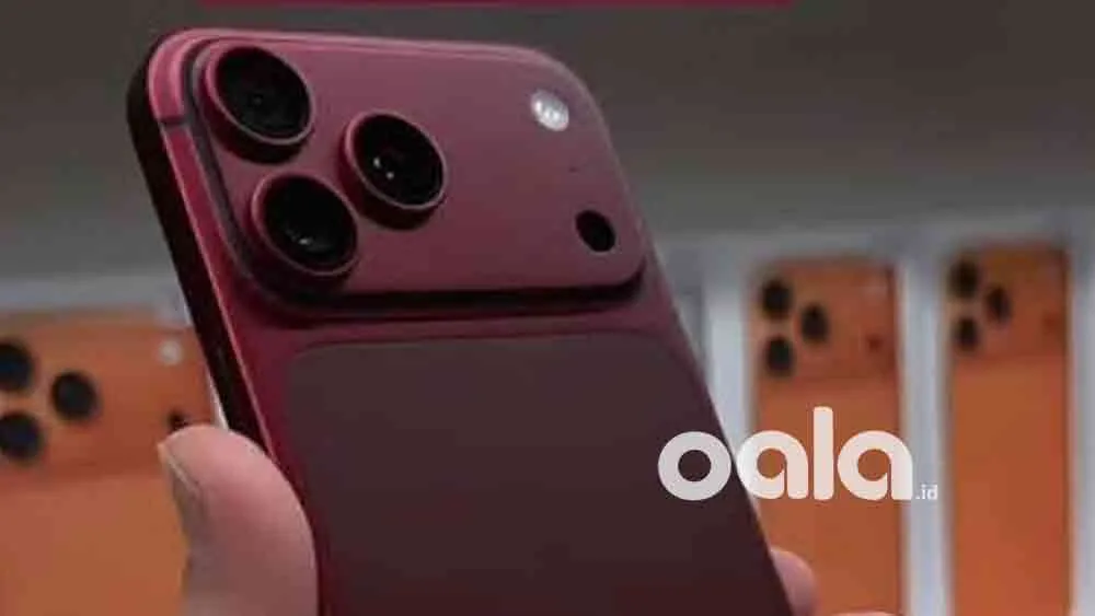 warna Burgundy iPhone 18 Pro memudar