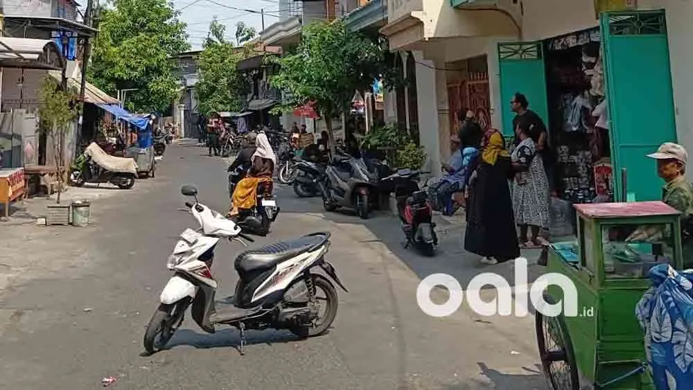 penggerebekan kampung narkoba Jalan Kunti