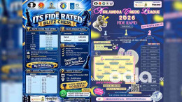 Hattrick dari Surabaya: Unair–ITS Pelopori Seri Lengkap Turnamen Catur FIDE Rated Pertama di Indonesia