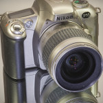Kamera film 35mm Nikon F55.