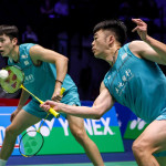 Wang Chi-Lin dan Chiu Hsiang Chieh beraksi pada French Open 2026