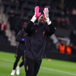 Kiper AC Milan Mike Maignan pada laga melawan Bournemouth di Liga Europa (Foto: acmilan.com)