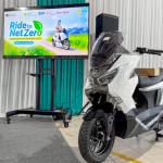 Motor listrik Polytron FOX 350 yang dipamerkan pada acara PLN UID Jawa Timur.