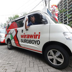 Armada WiraWiri Suroboyo terparkir berderet.