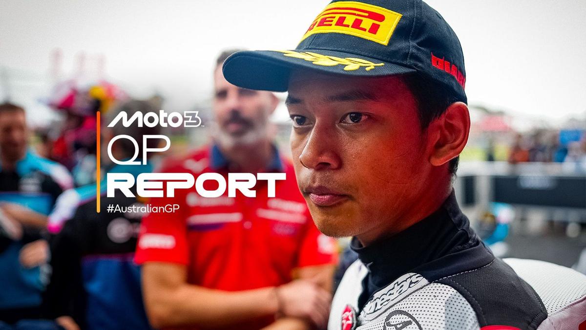 Veda Ega Pratama Moto3 Australia di Phillip Island